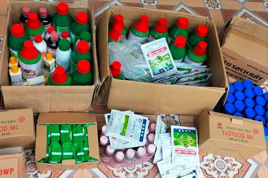 Tăng cường kiểm tra mặt hàng thuốc bảo vệ thực vật bày bán tại các chợ phiên ở Hà Giang