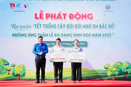 Đồng Nai: Nhiều hoạt động ý nghĩa tại Lễ phát động ra quân “Tết trồng cây Đời đời nhớ ơn Bác Hồ”
