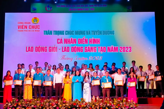 Công đoàn viên chức TP.HCM ra mắt 5 công trình tiêu biểu