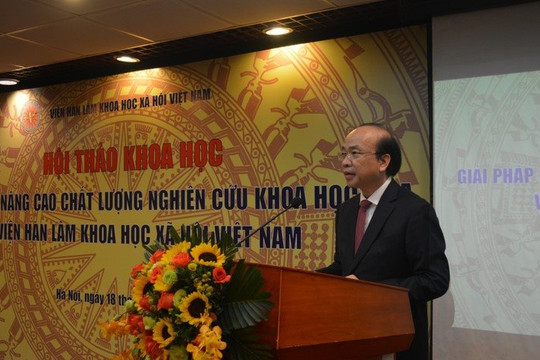 Củng cố, tăng cường vị thế, uy tín, danh tiếng của Viện Hàn lâm Khoa học xã hội Việt Nam