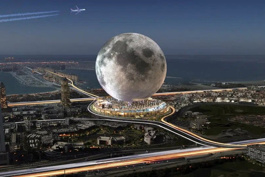 Dubai chuẩn bị làm siêu dự án “mặt trăng nhân tạo” trị giá 5 tỷ USD