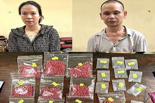 Mua hơn 2.000 viên hồng phiến về bán kiếm lời