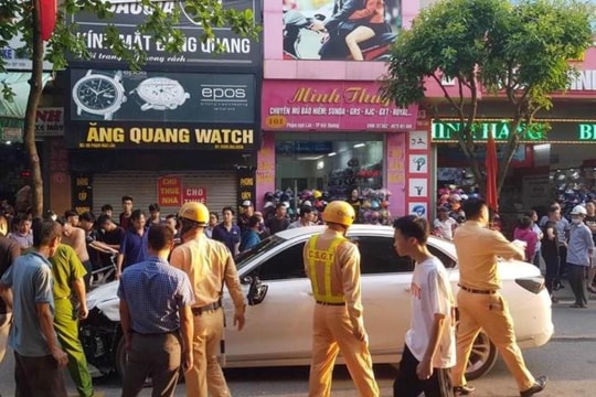 Tài xế say rượu đâm liên hoàn khiến 4 người bị thương