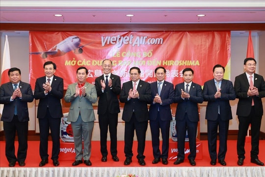 Vietjet công bố đường bay thẳng đầu tiên giữa Việt Nam và Hiroshima mừng Hội nghị thượng đỉnh G7