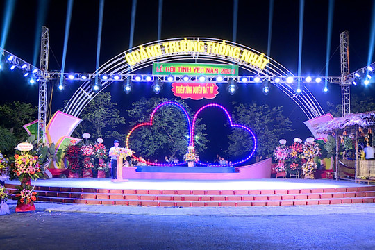 Điểm du lịch xã Hồng Vân khai mạc Lễ hội Tình yêu năm 2023