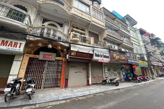 Nhà phố Hà Nội giá cả tỷ đồng/m2 rao bán rầm rộ