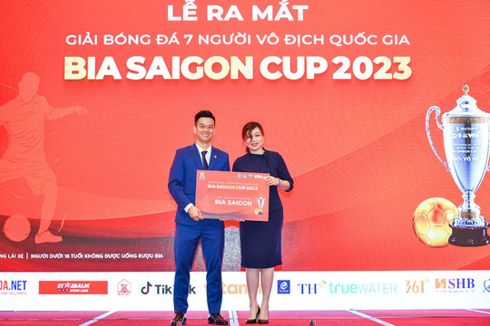 Khởi động giải bóng đá 7 người vô địch Quốc gia – Bia Saigon Cup 2023