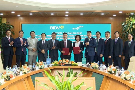 BIDV và InfoPlus ký kết Biên bản ghi nhớ hợp tác phát triển sản phẩm ngân hàng trên nền tảng InfoCMS