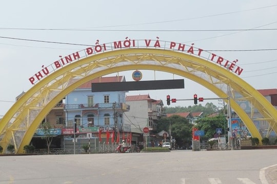 Thái Nguyên có huyện đầu tiên đạt chuẩn nông thôn mới