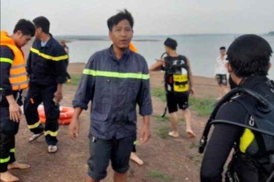 Thêm một vụ đuối nước trong lòng hồ Trị An