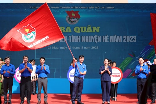 Lễ ra quân Chiến dịch Thanh niên tình nguyện Hè năm 2023