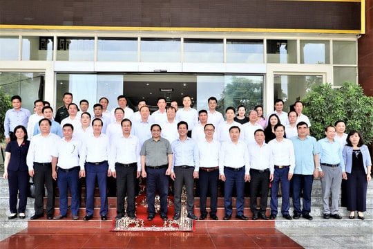 Thủ tướng Phạm Minh Chính làm việc với tỉnh Hà Giang