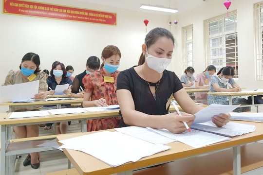 Quy trình nhập kết quả chấm thi tốt nghiệp THPT có mấy bước?