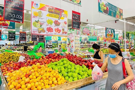 5 tháng, bán lẻ hàng hóa và doanh thu dịch vụ tiêu dùng tăng 12,6%