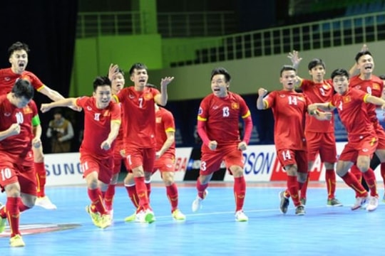 Vòng loại futsal châu Á 2024: ĐT futsal Việt Nam thuộc nhóm hạt giống số 1
