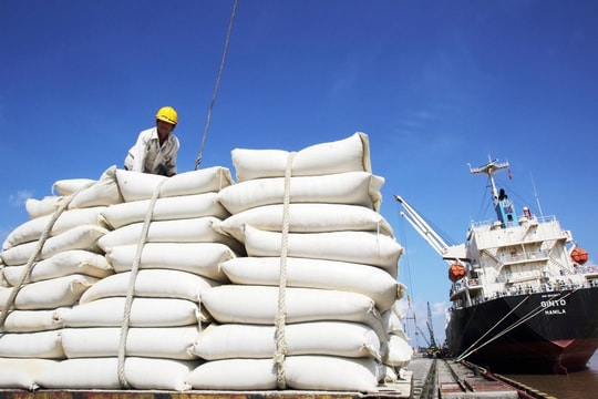 Xuất khẩu gạo tăng đột biến