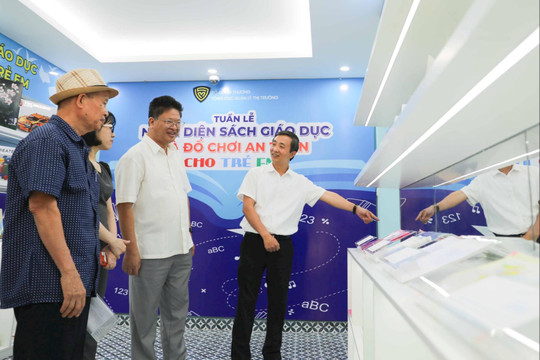 Tuần lễ nhận diện sách giáo dục và đồ chơi an toàn cho trẻ em