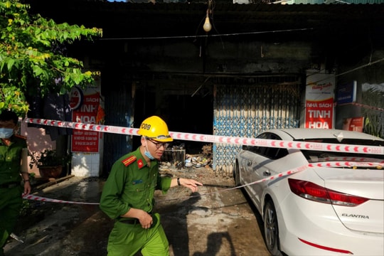 Hỏa hoạn trong đêm, hai vợ chồng tử vong