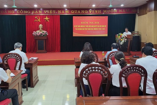 Đảng bộ TAND tỉnh Thanh Hóa tổ chức Hội nghị sơ kết giữa nhiệm kỳ 2020 - 2025