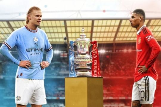 Trận derby Manchester đầu tiên trong lịch sử ở chung kết FA Cup