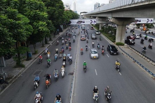 Hà Nội: Phân luồng giao thông tuyến đường Nguyễn Trãi từ 8/6