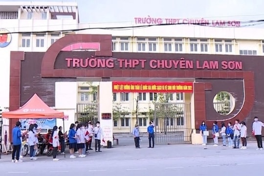 Công bố kết quả thi vào Trường THPT chuyên Lam Sơn