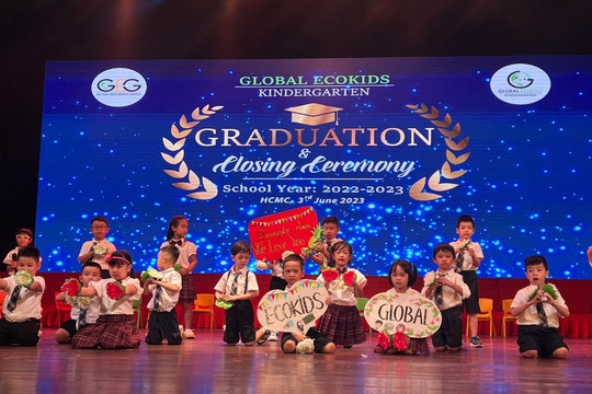 TP.HCM: Global Ecokids tổ chức lễ tốt nghiệp năm 2022 - 2023