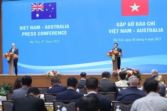 Thủ tướng Australia công bố khoản hỗ trợ hàng trăm triệu dollar với Việt Nam