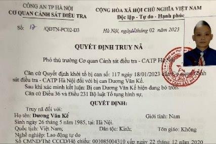 Truy nã đối tượng tổ chức đánh bạc qua mạng
