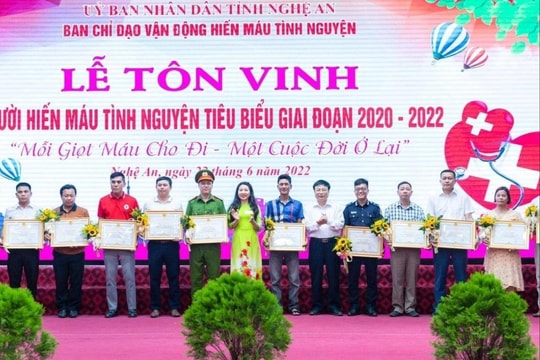 Chuyện về anh Phan Huy Chiến 22 lần hiến máu cứu người