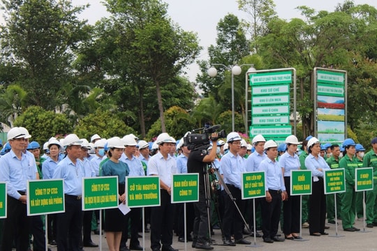 Hưởng ứng Ngày môi trường, đẩy mạnh các giải pháp bảo đảm VSMT