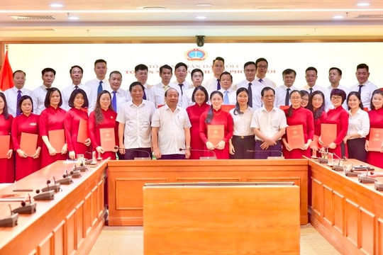TAND TP. Hà Nội công bố và trao quyết định bổ nhiệm Thẩm phán