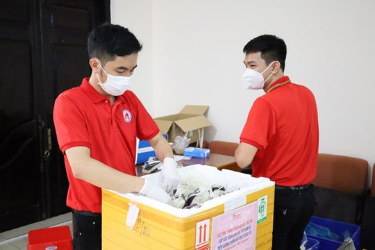 Chi viện 1.000 đơn vị máu từ Hà Nội vào miền Tây
