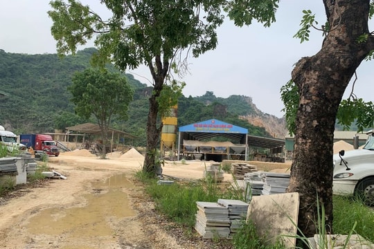 Lấn, chiếm đất rừng để xây dựng xưởng sản xuất