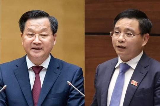 Sáng nay, Phó Thủ tướng Lê Minh Khái và Bộ trưởng GTVT trả lời chất vấn Quốc hội