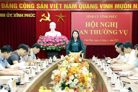 Vĩnh Phúc kiện toàn hàng loạt cán bộ chủ chốt các huyện