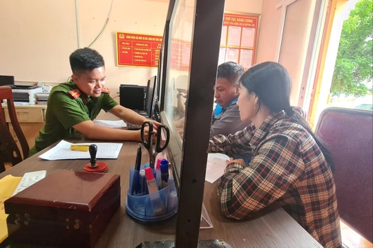 Công an TX Hoàng Mai (Nghệ An): Đẩy mạnh cải cách hành chính, vì nhân dân phục vụ