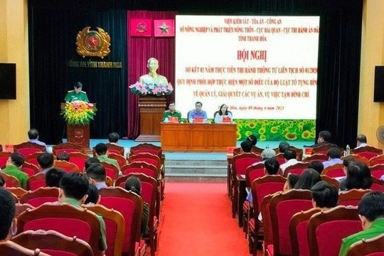 Nhiều kết quả tích cực trong công tác phối hợp thực hiện quản lý, giải quyết các vụ án, vụ việc tạm đình chỉ