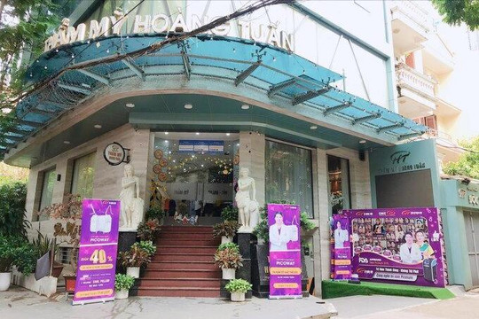 Phòng khám chuyên khoa phẫu thuật thẩm mỹ Hoàng Tuấn bị xử phạt do vi phạm quảng cáo