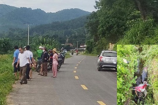 Phát hiện thi thể người đàn ông dưới mương nước