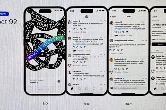 Meta phát triển ứng dụng mới đối đầu Twitter