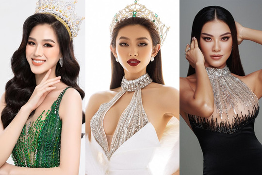 Đỗ Thị Hà, Thùy Tiên và Kim Duyên là ba người đẹp mang về thành tích cao cho Việt Nam tại các cuộc thi nhan sắc quốc tế.