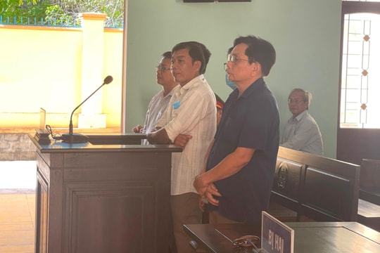 Xét xử nguyên Chủ tịch xã Mỹ Đức và đồng phạm