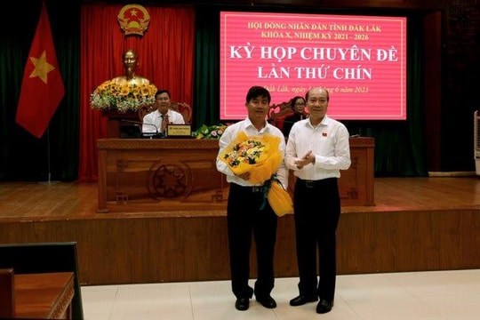 Đắk Lắk bầu bổ sung chức danh Phó Chủ tịch UBND tỉnh