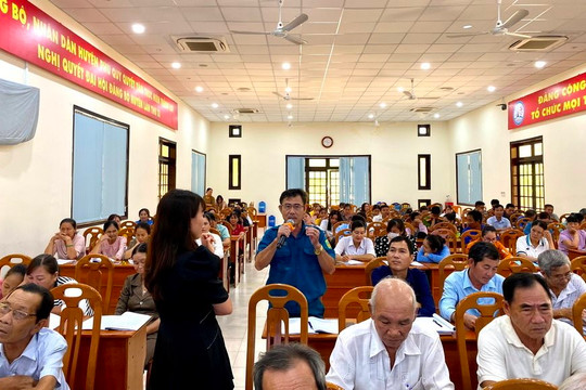 Bình Thuận: Đưa pháp luật về phòng, chống tra tấn đến với người dân huyện đảo