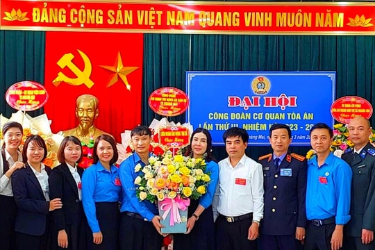 Công đoàn TAND thị xã Hoàng Mai xây dựng cơ quan đạt chuẩn văn hóa