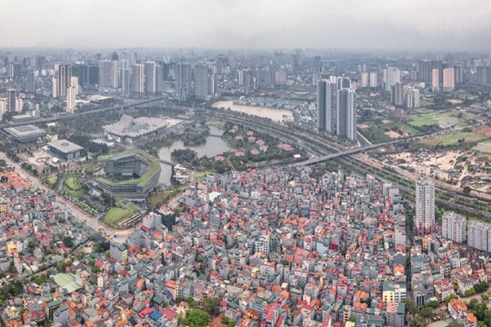 Hà Nội: Đến 2025, kinh tế khu vực đô thị đóng góp 85% GRDP