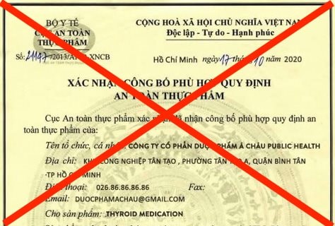 Làm giả giấy tờ để quảng cáo bán thuốc điều trị ung thư