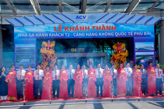 Khánh thành Nhà ga T2 - Cảng hàng không quốc tế Phú Bài