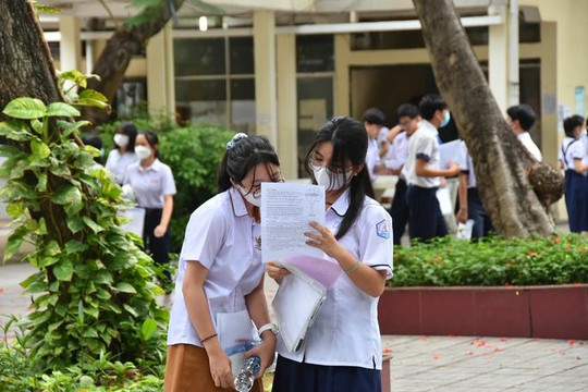 TPHCM: Điểm thi lớp 10 chỉ 55% bài thi môn toán đạt điểm trên trung bình